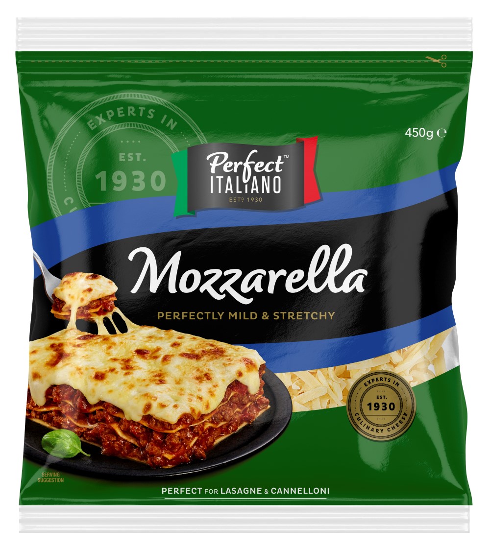 Perfect Italiano Mozzarella Grated Cheese 450g