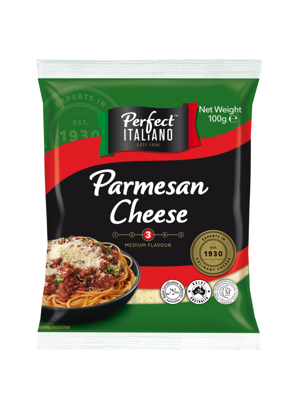 Perfect Italiano Parmesan Cheese Grated 100g